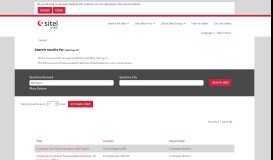 Sitel Email Login Page