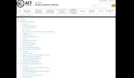 
							         Sitemap - ACTPS Employment Portal - ACT Government								  
							    