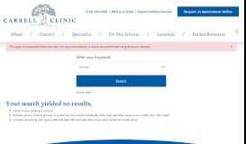 
							         Sitemap | Hip, Knee & Shoulder Pain Treatment ... - The Carrell Clinic								  
							    