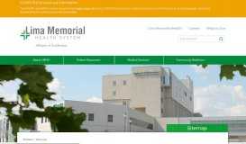 
							         Sitemap | Lima Memorial Health System								  
							    