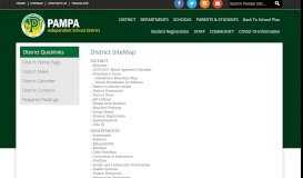 
							         SiteMap - Pampa Independent School District								  
							    