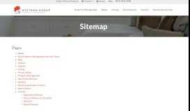 
							         Sitemap - Westrom Group Property Management								  
							    