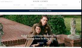 
							         Sites-RalphLauren_US-Site								  
							    