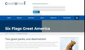 
							         Six Flags Great America - Credit Union 1								  
							    