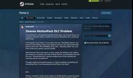 
							         Sixense MotionPack DLC Problem :: Portal 2 Generelle diskusjoner								  
							    
