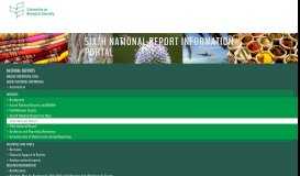 
							         Sixth National Report Information Portal								  
							    