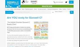
							         Sizewell C Supply Chain								  
							    