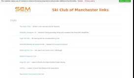 
							         Ski Club of Manchester links								  
							    