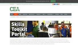 
							         Skills Toolkit Portal - CEA: Construction Equipment Association								  
							    