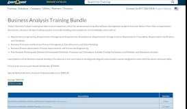 
							         SkillSoft Business Analysis Training Bundle - LearnQuest								  
							    