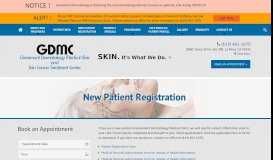 
							         Skin Patient Registration La Mesa CA - Grossmont Dermatology								  
							    