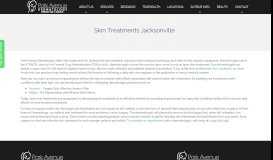 
							         Skin Treatments Jacksonville - Park Avenue Dermatology ...								  
							    