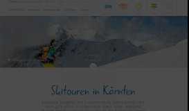 
							         Skitouren in Kärnten - Kaernten.at								  
							    
