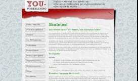 
							         Skoletest / Home - Skoledata AS - YOU-portalen								  
							    