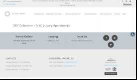 
							         SKY Collection - NYC Luxury Apartments - Silver Towers								  
							    