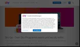 
							         Sky Go: In der App das gesamte Sky Programm auf Abruf								  
							    