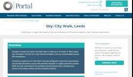 
							         Sky Managed Office in Leeds - Portal Managed Offices UK								  
							    