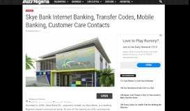 
							         Skye Bank Internet Banking, Transfer Codes, Mobile Banking ...								  
							    