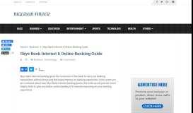 
							         Skye Bank Internet & Online Banking Guide - Nigerian Finder								  
							    