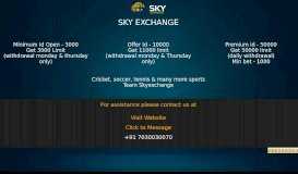 
							         skyexch8: Sky Exchange Covering All Sport Events and ...								  
							    