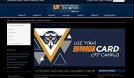 
							         Skyhawk Card Office - UTM.edu								  
							    