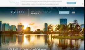 
							         SkyHouse Orlando is a pet-friendly apartment community in Orlando, FL.								  
							    