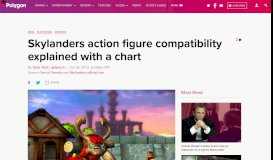 
							         Skylanders action figure compatibility explained with a chart - Polygon								  
							    