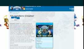 
							         Skylanders Creator | Skylanders Wiki | FANDOM powered by Wikia								  
							    