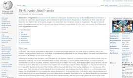 
							         Skylanders: Imaginators - Wikipedia								  
							    