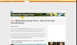 
							         Skylanders Swap Force - Test: Sterne für den Portalmeister - Spieletipps								  
							    