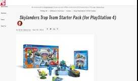 
							         Skylanders Trap Team Starter Pack (for PlayStation 4) First Looks ...								  
							    