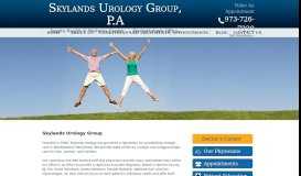 
							         Skylands Urology - NJ Urologists in Sussex and Warren County								  
							    