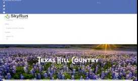 
							         SkyRun Texas Hill Country								  
							    