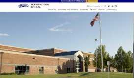 
							         Skyview High School								  
							    