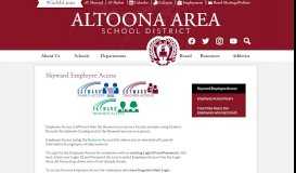 
							         Skyward Employee Access - Altoona Area School District								  
							    