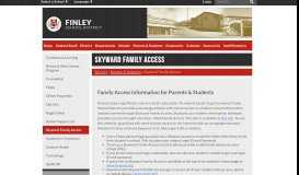 
							         Skyward Family Access - District - Finley School District								  
							    