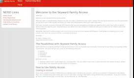 
							         Skyward Family Access - NEISD Portal								  
							    