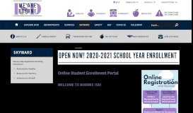 
							         Skyward / Student Enrollment - Boerne ISD								  
							    