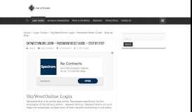 
							         SkyWestOnline Login – Password Reset Guide – Hall of Guides								  
							    
