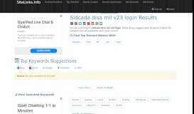 
							         Sldcada disa mil v23 login Results For Websites Listing								  
							    