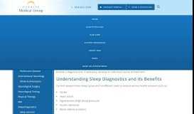 
							         Sleep Diagnostics - Sunrise Medical Group (SMG)								  
							    
