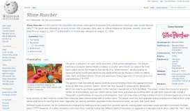 
							         Slime Rancher - Wikipedia								  
							    