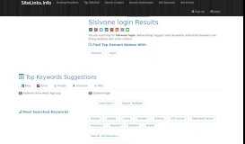 
							         Slslvone login Results For Websites Listing - SiteLinks.Info								  
							    