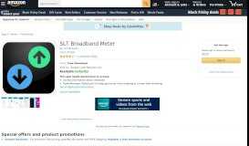 
							         SLT Broadband Meter: Appstore for Android - Amazon.com								  
							    