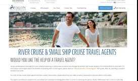 
							         Small Ship & River Cruise Travel Agents - Avalon Waterways®								  
							    