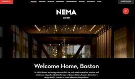 
							         Smart Apartments for Rent in Seaport Boston | NEMA Boston Building								  
							    