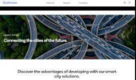 
							         Smart City Technology | Transportation & Buildings | Qualcomm								  
							    