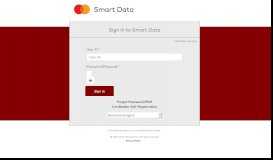 
							         smart data login - SDG2/GRAM - Mastercard								  
							    
