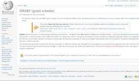 
							         SMART (grant scheme) - Wikipedia								  
							    