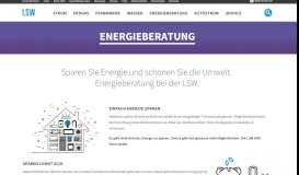 
							         Smart Home - LSW-Portal für Energielösungen								  
							    